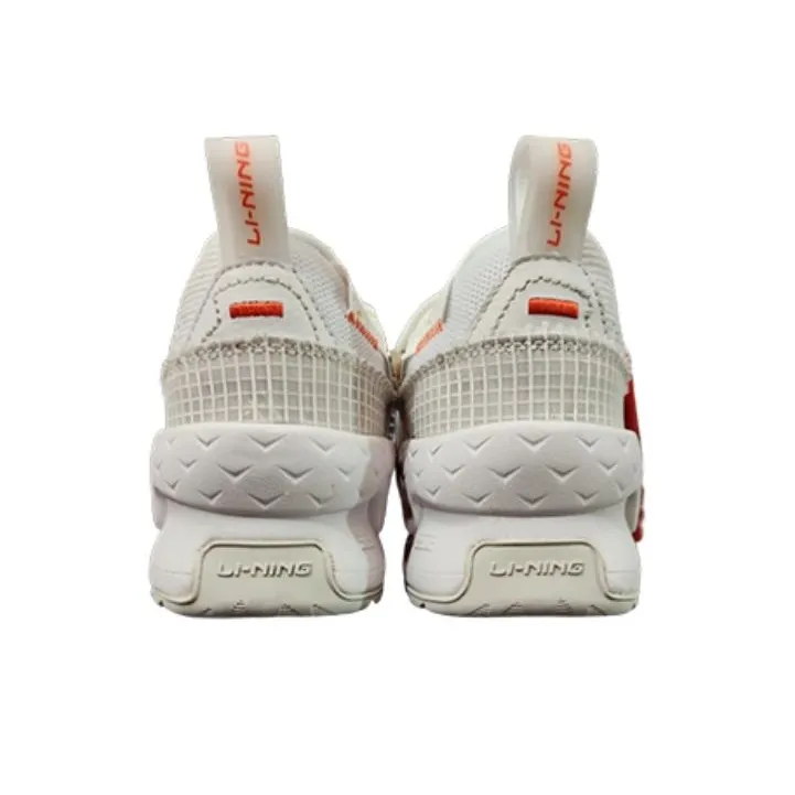 LiNing Mountain Half Mountain Half Anti Slip Wear Resistant Low Top Casual Shoes Men's White-4