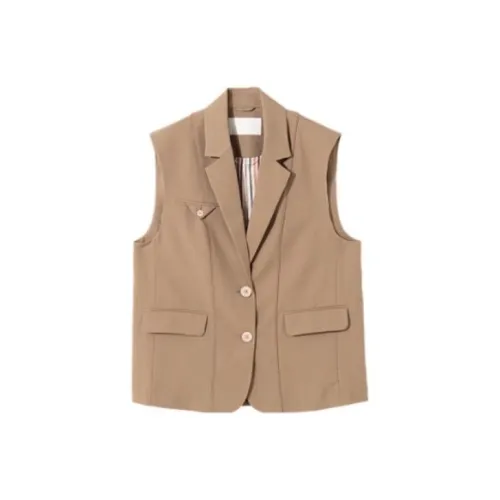 Broadcast Vests Women's Olive Green