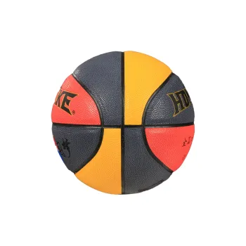 HONGKE PU Basketball Red Black Yellow Size 5 Ball Training Kids'