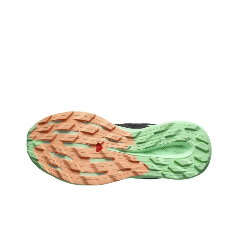 SALOMON Women's Pulsar Trail 'Black Green Ash'-2