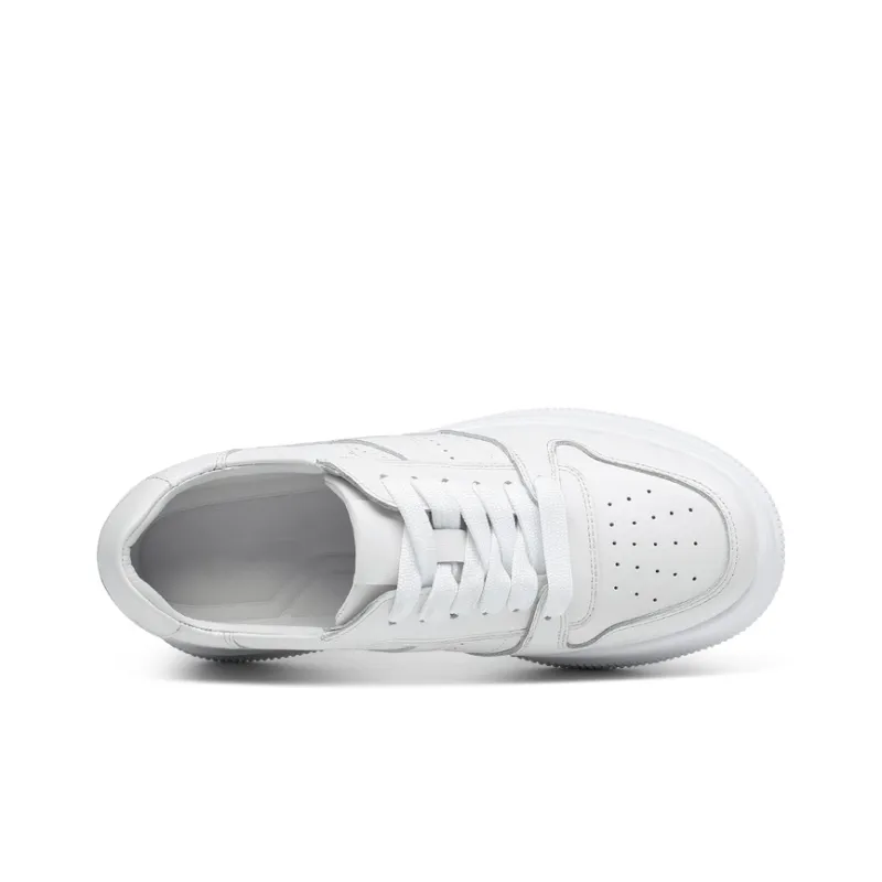 He Jinchang Hermo Collection Low-Top Casual Shoes Women's White-4