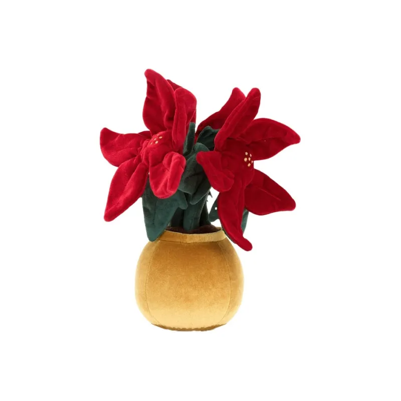 JELLYCAT Amuseables Poinsettia Plush Toy-2