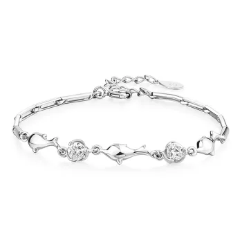 KADER S925 Bracelets Women's Silver, Box Goddess