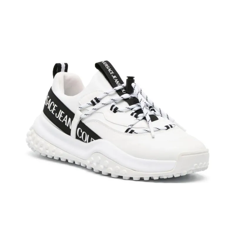 VERSACE JEANS Couture Low Top Casual Shoes Men's White-2