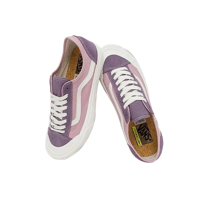 Vans Knu Skool Hairy Suede 'Pink Purple'-3