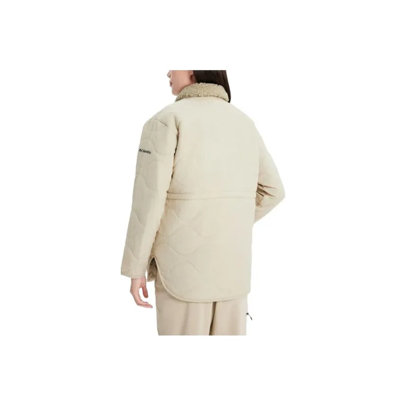 Columbia Puffer Jacket Women's White-1