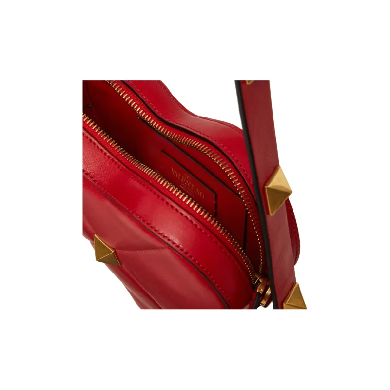 Valentino Amore Leather Shoulder Bag Crossbody Bag Regular Women's Red-3