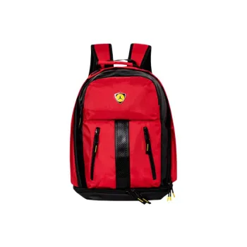 Jordan Polyester Backpack Backpack Regular Men's Preppy Red