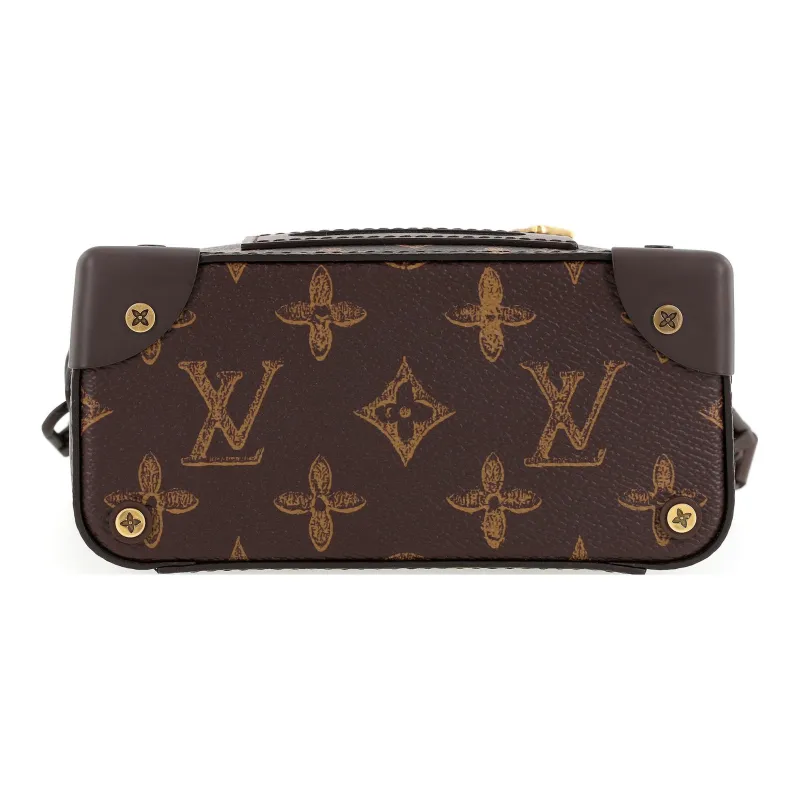 LOUIS VUITTON Vertical Box Trunk Monogram Brown-3