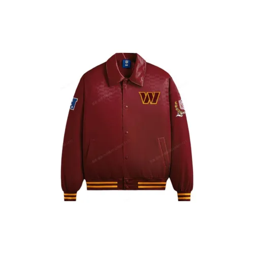 KITH X NFL FW23 Co-branded Series Jackets Unisex Dark Red