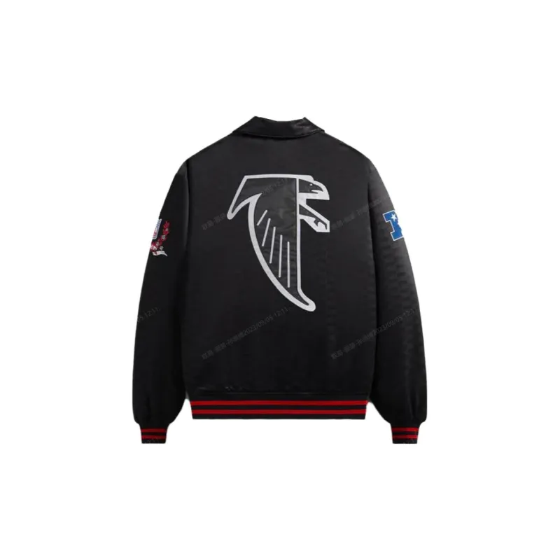 KITH For The NFL Falcons Satin Bomber Jacket-1