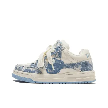MQMS Skateboard Shoes Unisex Low Top Blue/White