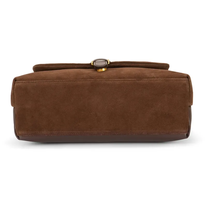 ST&SAT Genuine Leather Shoulder Bag Messenger Bag Tote Crossbody Bag Large Size Women's Multicolor-3