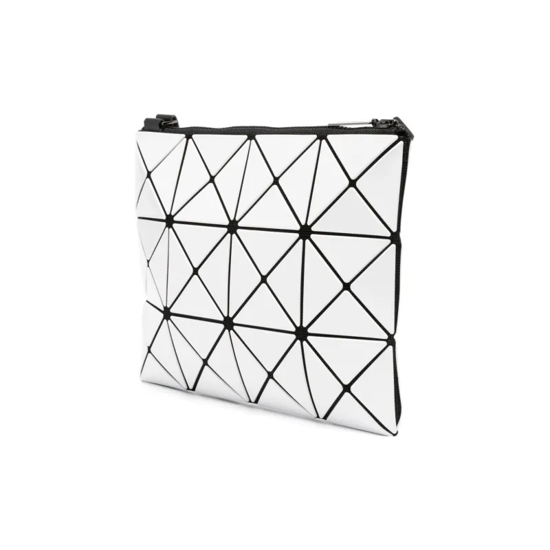 ISSEY MIYAKE Polyester Shoulder Bag Crossbody Bag Regular Women's White-1