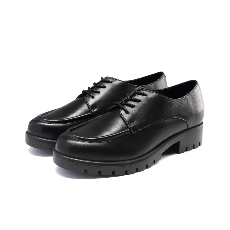 Satchi Casual Single Shoes 4cm Women's Black-2