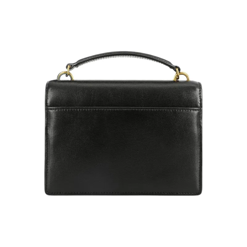 SAINT LAURENT Sunset Chain Wallet In Smooth Leather Noir-4