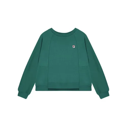 FILA Sweatshirts Women's Cat's Eye Stone Green