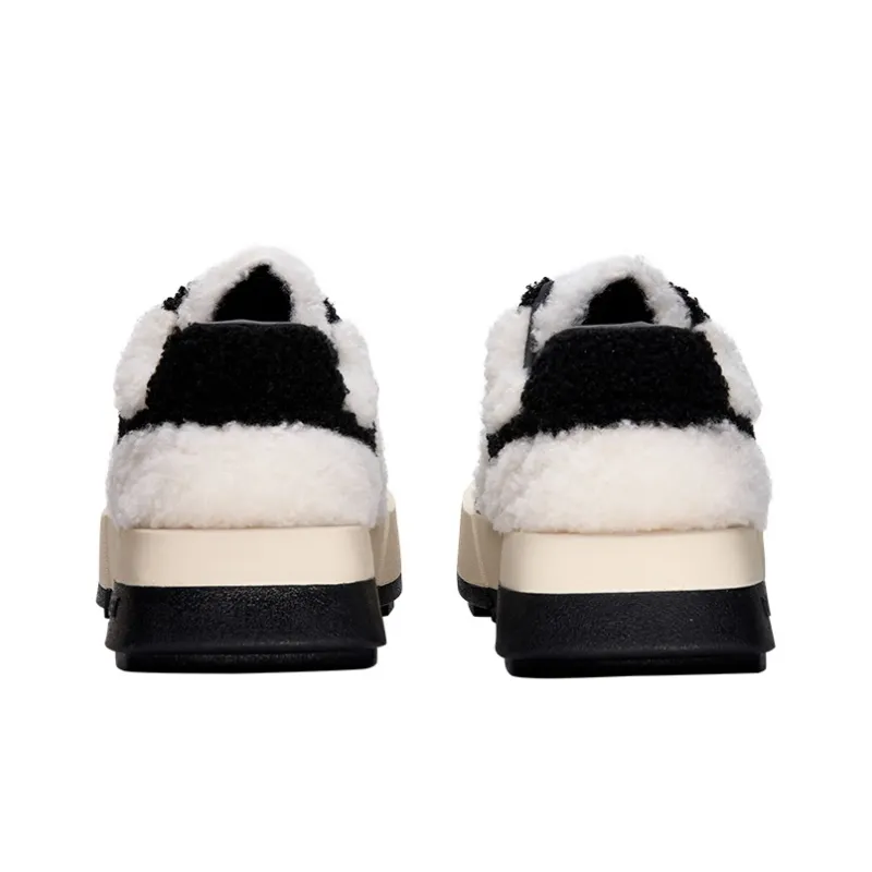 CHOCO CONCERT Low Top Skateboard Shoes Unisex Black White-4