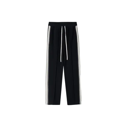 SUPEREALLY Casual Pants Unisex Black