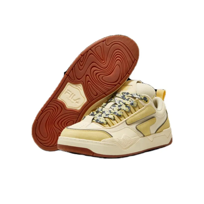 FILA FUSION Nollie X Beams Sneakers 'Yellow Beige' Women's-3