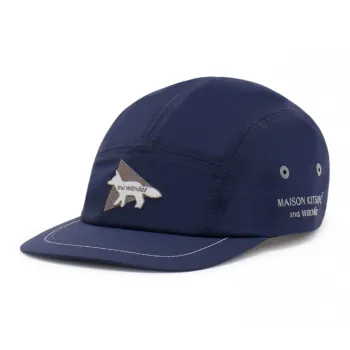 Maison Kitsune Baseball Caps Unisex Blue