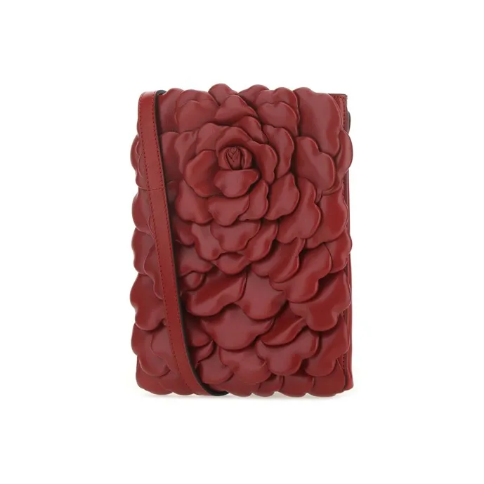 Valentino Atelier Nappa Leather Crossbody Bag Women's Red-1