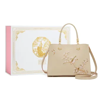 Gong Xuan Cow Leather Crossbody Bags Handbags Large Size Women's Wing To Wing