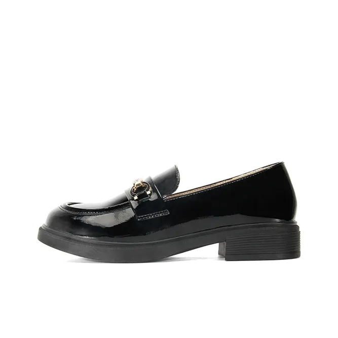 LESELE Loafers Women's Black/Beige-0