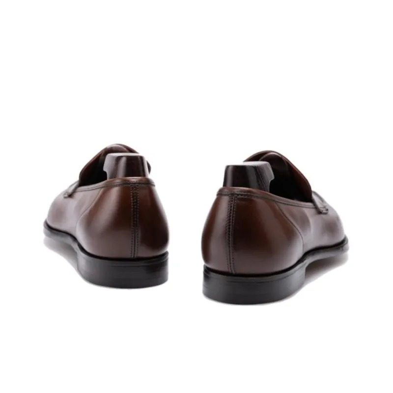 George Cleverley Loafers Men's Dark Brown-3