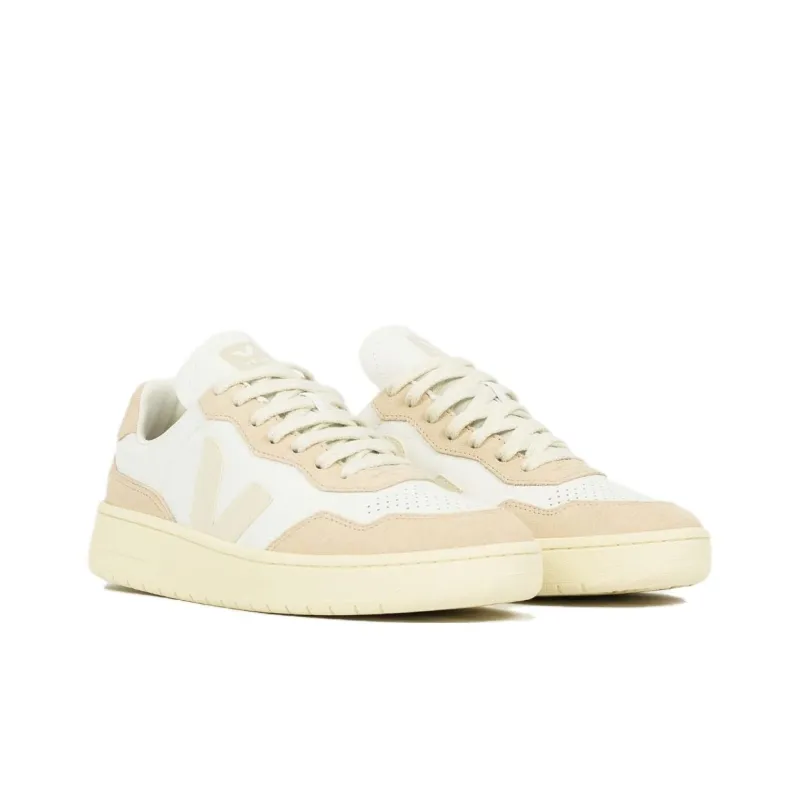 VEJA V 90 Leather 'Pierre White'-2
