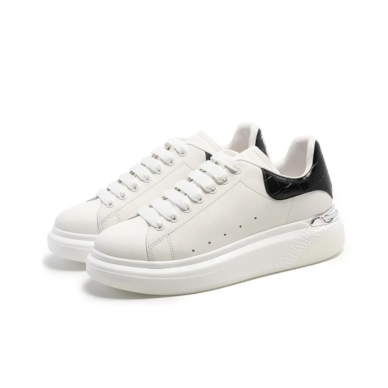 CERRUTI 1881 Mid-Top Skateboard Shoes Women's White Black-1