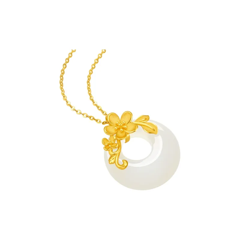 ZHOU LIU FU Pendants White Jade Women's-2