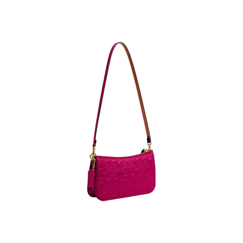 COACH Penn Cow Leather Shoulder Bag, Handbag, Shoulder Bag Women's-1
