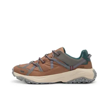 HUGO BOSS Cushioning Anti Slip And Wear Resistant Low Top Casual Shoes Men's Brown Beige