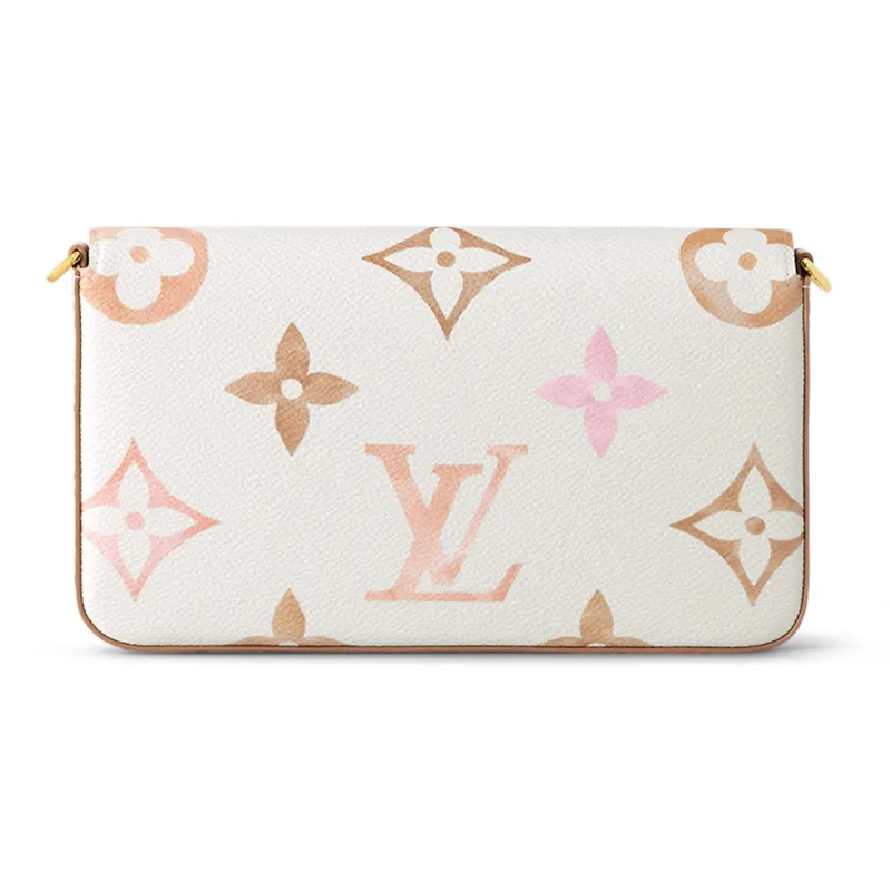 LOUIS VUITTON Felicie Pochette Beige-2