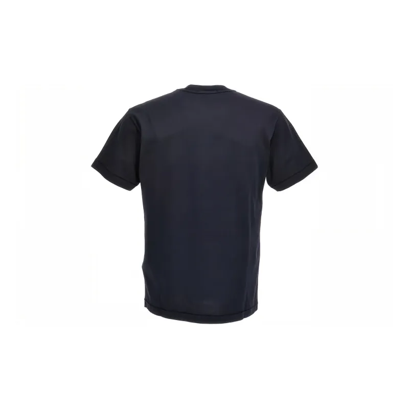 STONE ISLAND Logo Patch Crewneck T Shirt-1