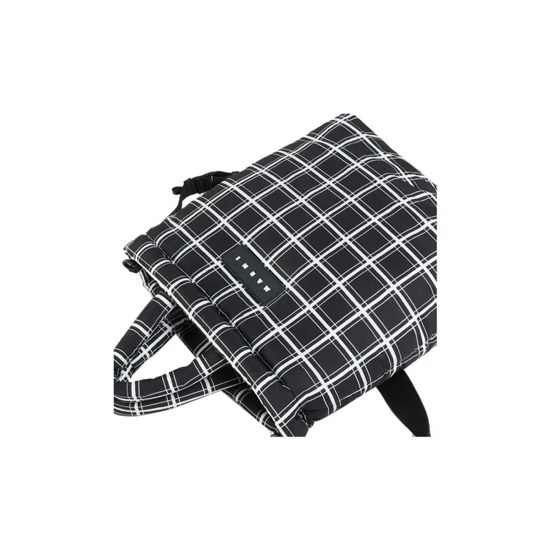 MARNI Checkered Puff Tote Bag-4