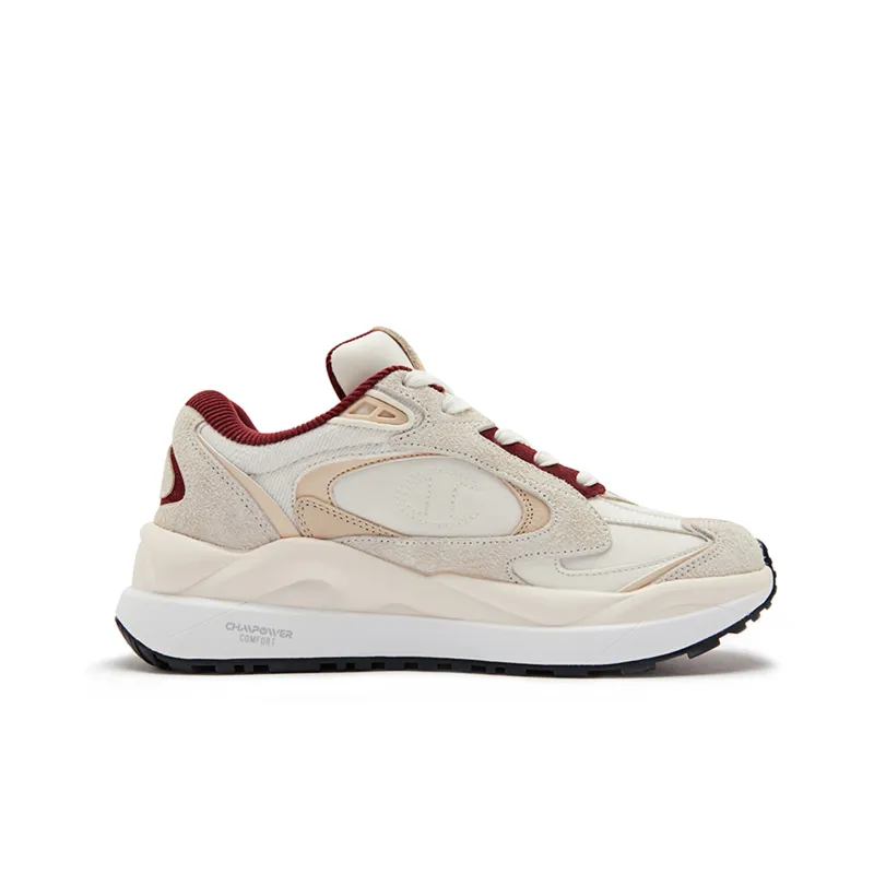 Champion Durable Cushioning Low Top Chunky Sneakers Women's Dark Red-1