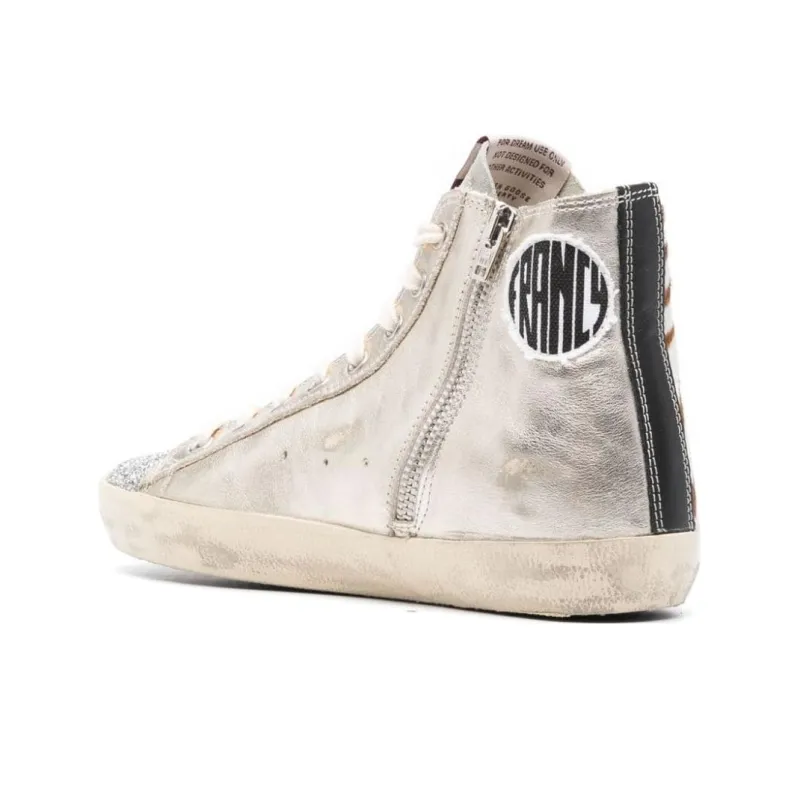 Golden Goose Mid Star Zebra-print Sneakers-4