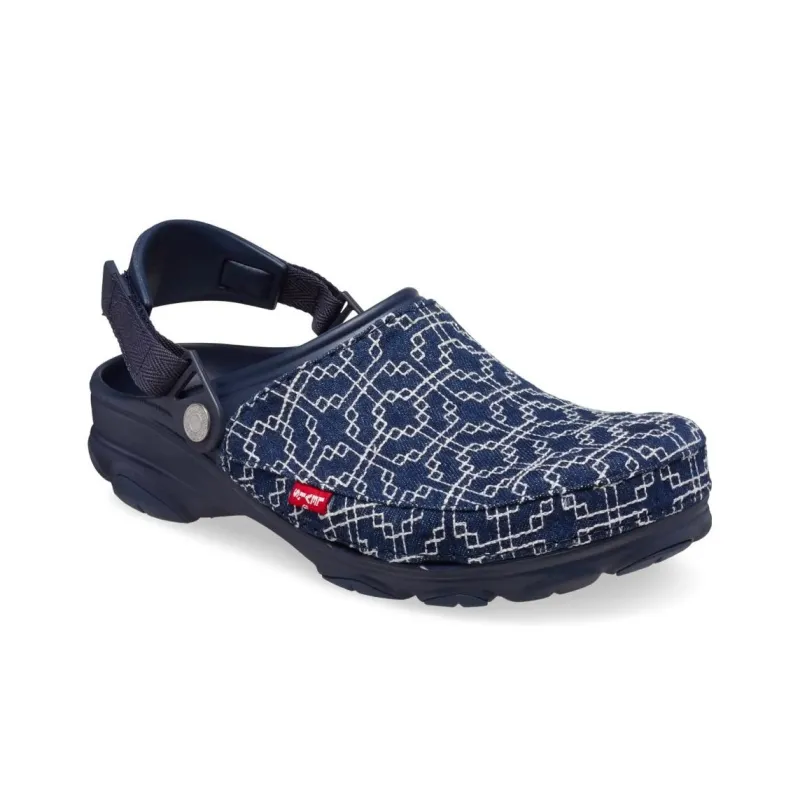 Crocs Classic All Terrain Clog Levi's Sashiko Dark Wash-1