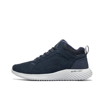 Skechers Footcourt Egypt Shoes 'Navy White'