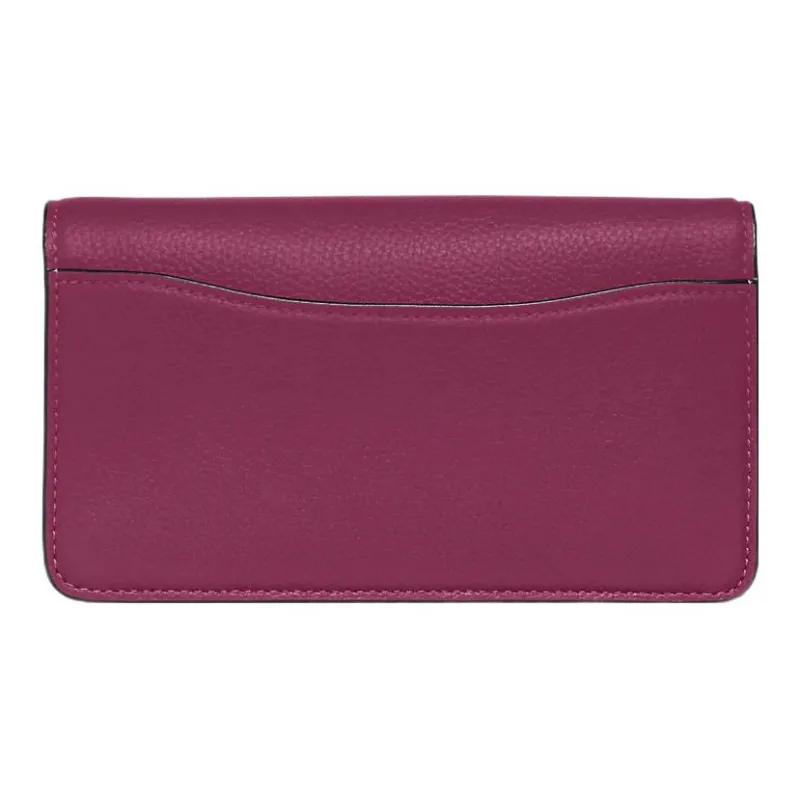 COACH Tabby Cow Leather Wrist Bag, Shoulder Bag, Crossbody Bag Trumpets Women's Dark Plum-2