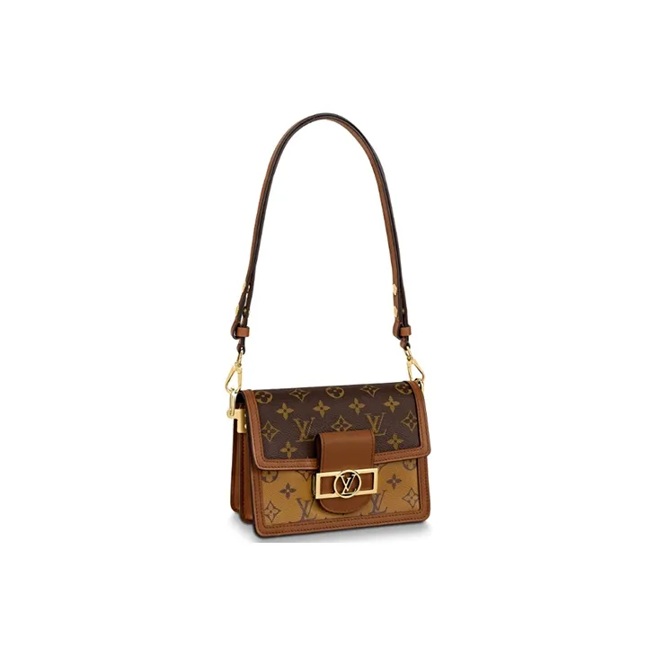 LOUIS VUITTON Monogram Dauphine Crossbody Bag-0