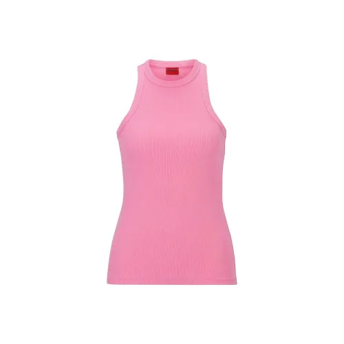 HUGO BOSS Tank Tops Women's Pink