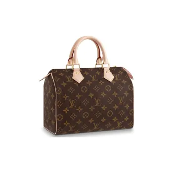 LOUIS VUITTON Speedy Bandouliere Monogram 25 Brown