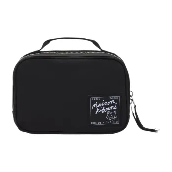 Maison Kitsune Nylon Fanny Pack Regular Men's Black