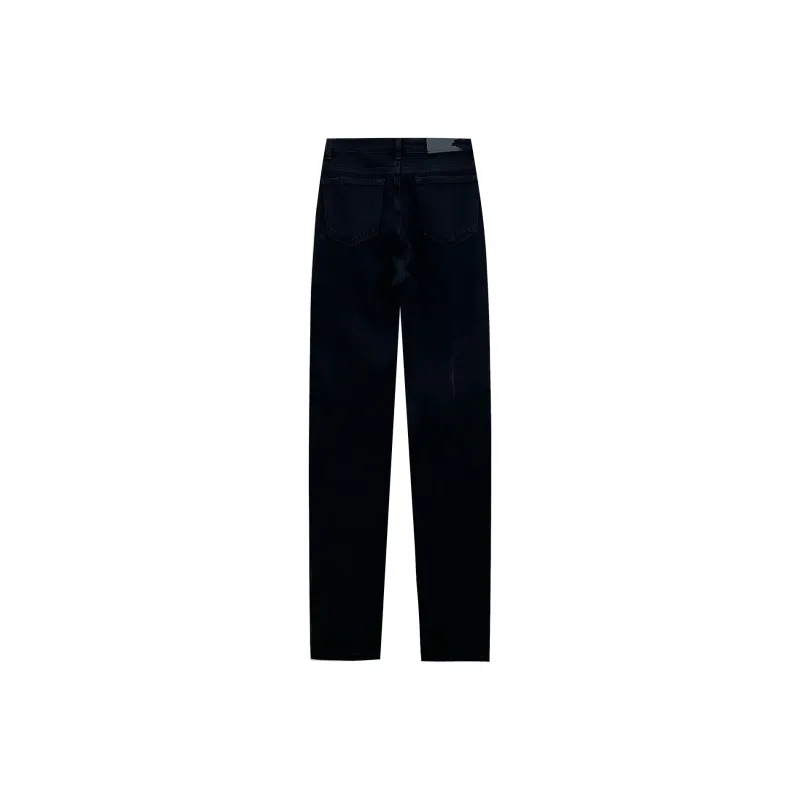 GZQJ Jeans Women's Black Cropped-1