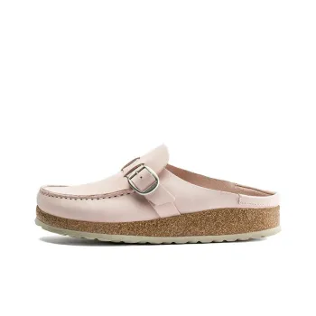 Birkenstock Buckley Wrap-toe Slippers Women's Pink Narrow Fit