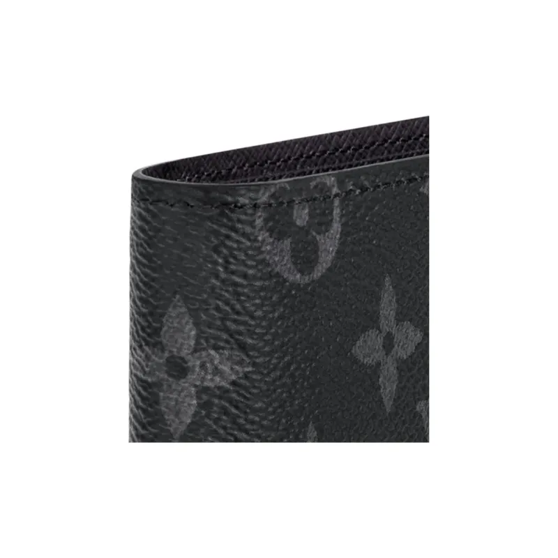 LOUIS VUITTON Slender Wallet Monogram Eclipse - POIZON