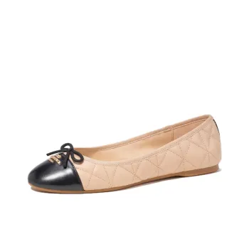 COACH Casual Single Shoes Women's Beige Black
